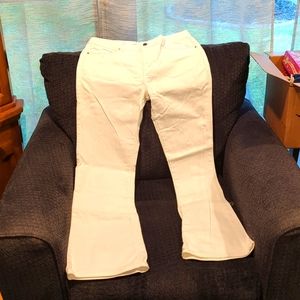 Levi's Women's Demi Curve Boot cut Jeans White Size 14 x 32